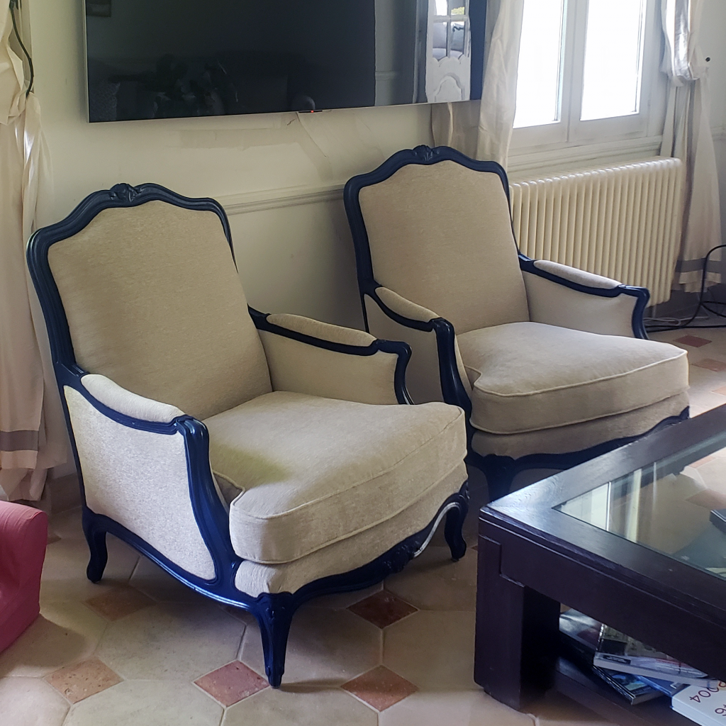 Rénovation fauteuil